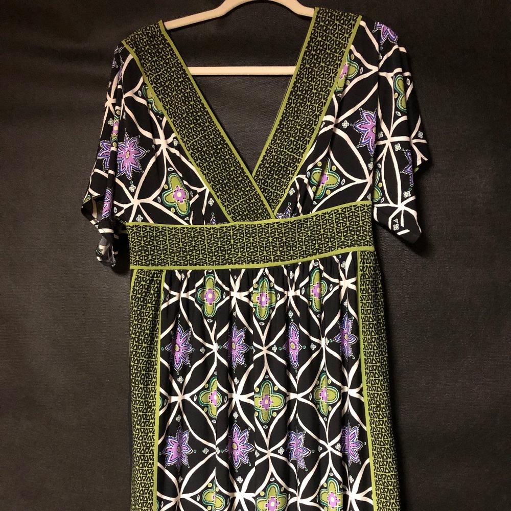 London Times Stretch Tunic Dress 10